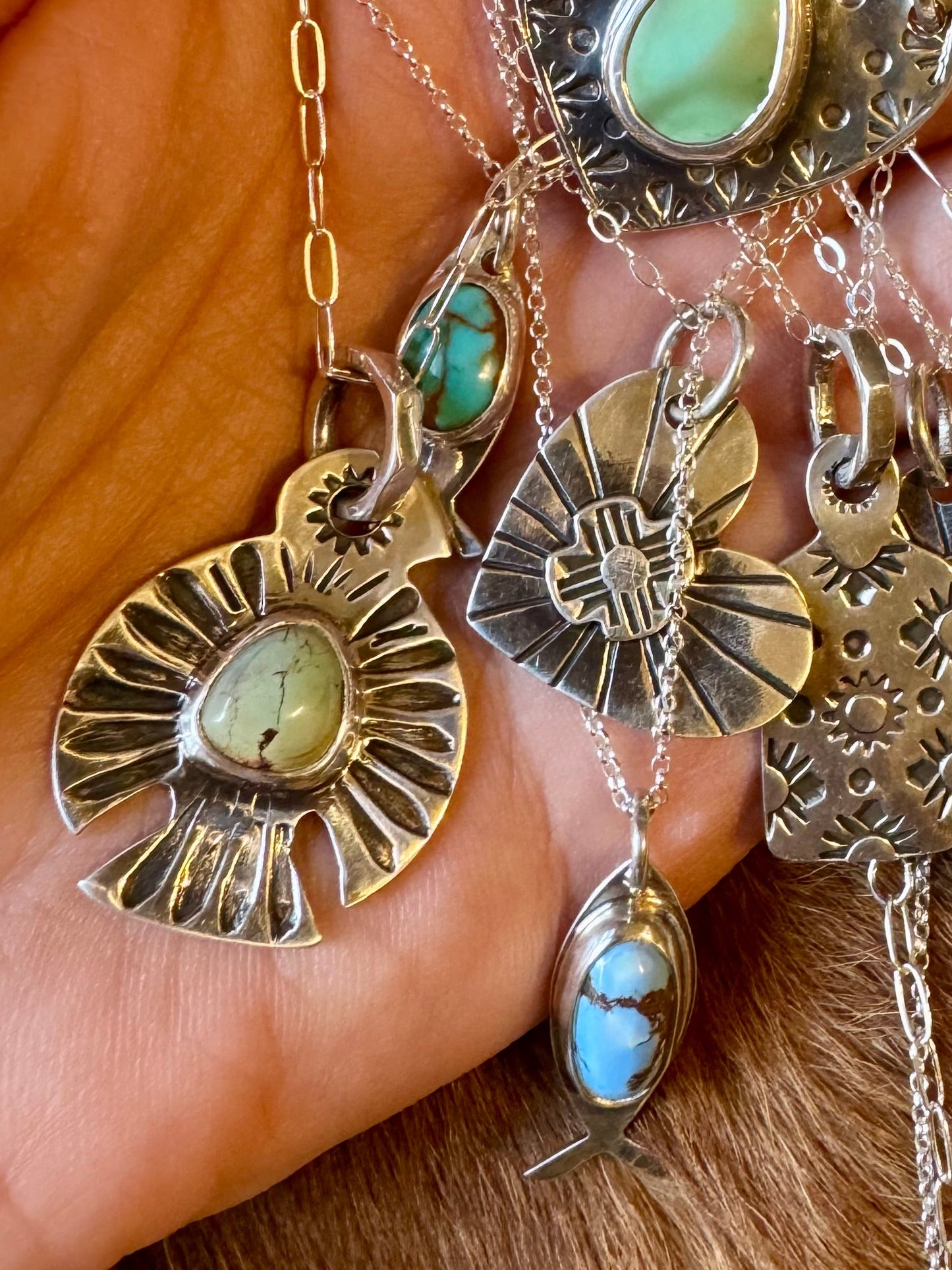 Blackjack Thunderbird Necklace