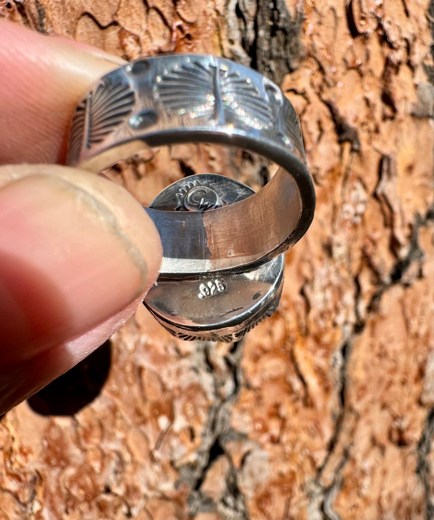 Pilot Mountain Turquoise Ring