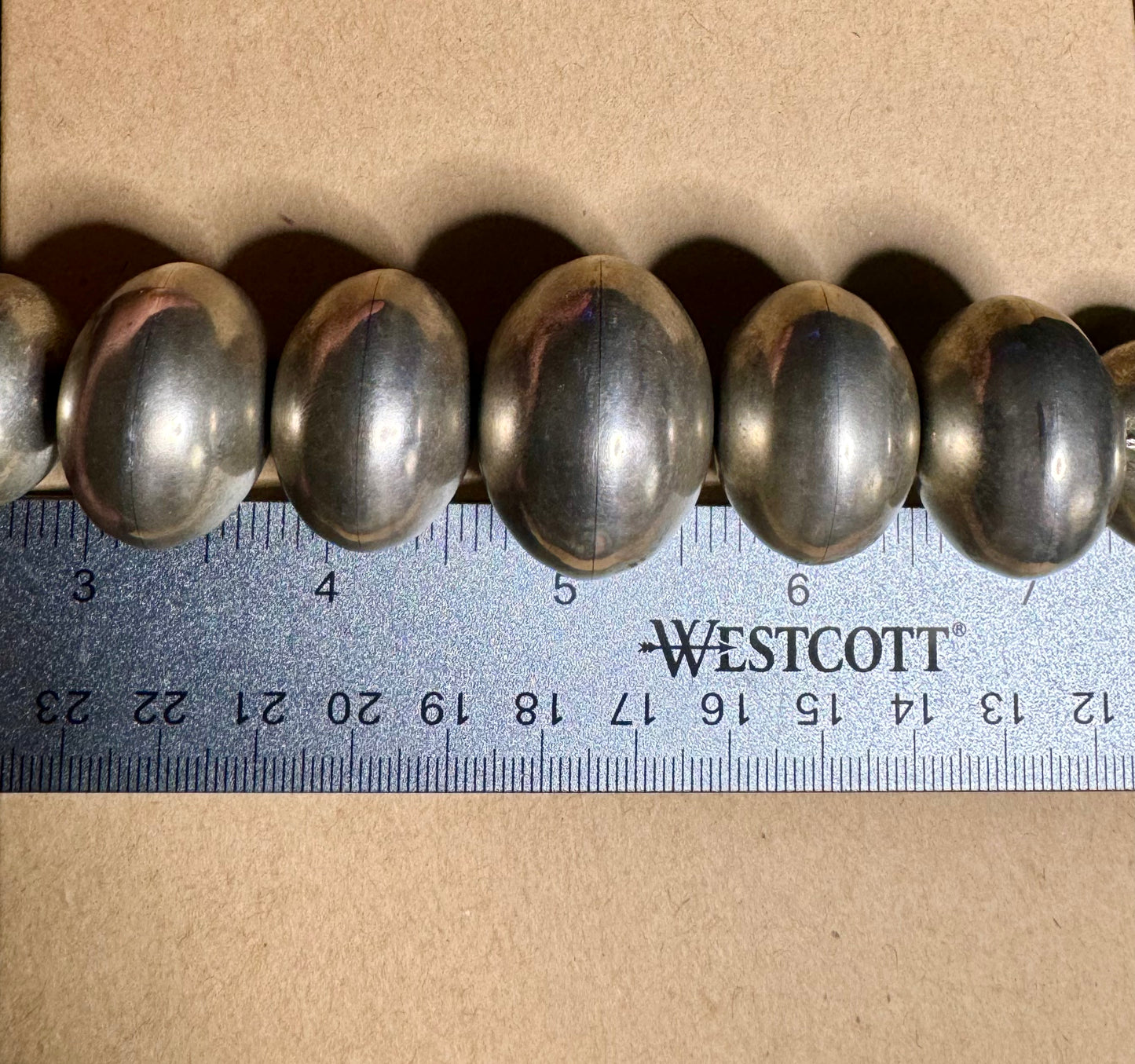 Vintage Sterling Silver Navajo Pearls