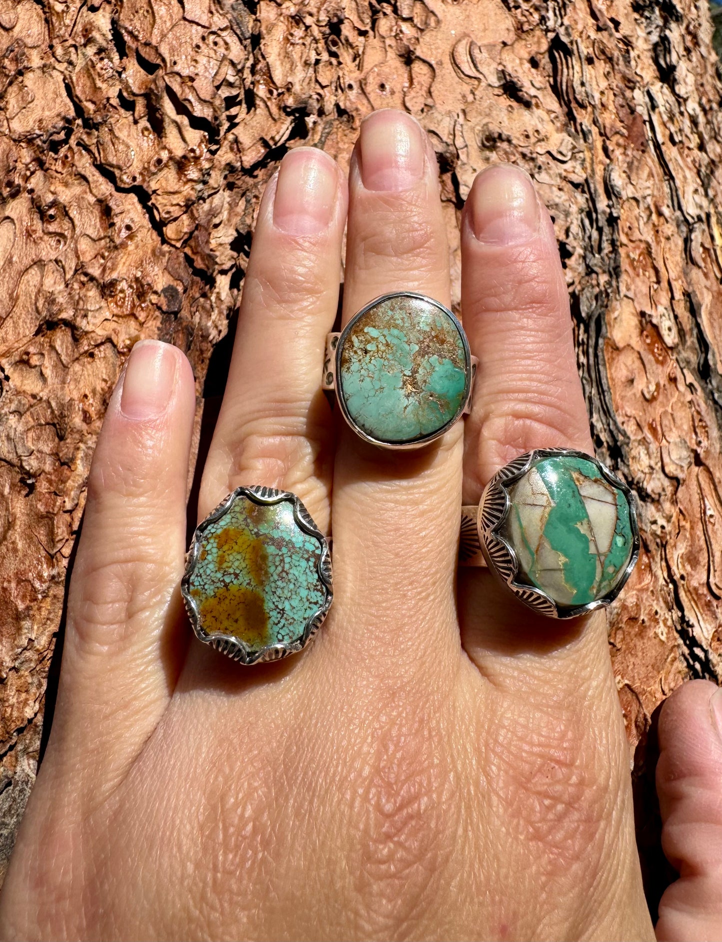 Pilot Mountain Turquoise Ring