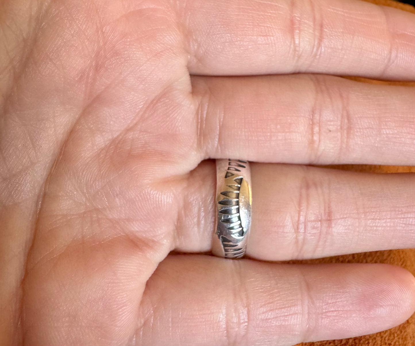 SS Stone Mountain Turquoise Ring