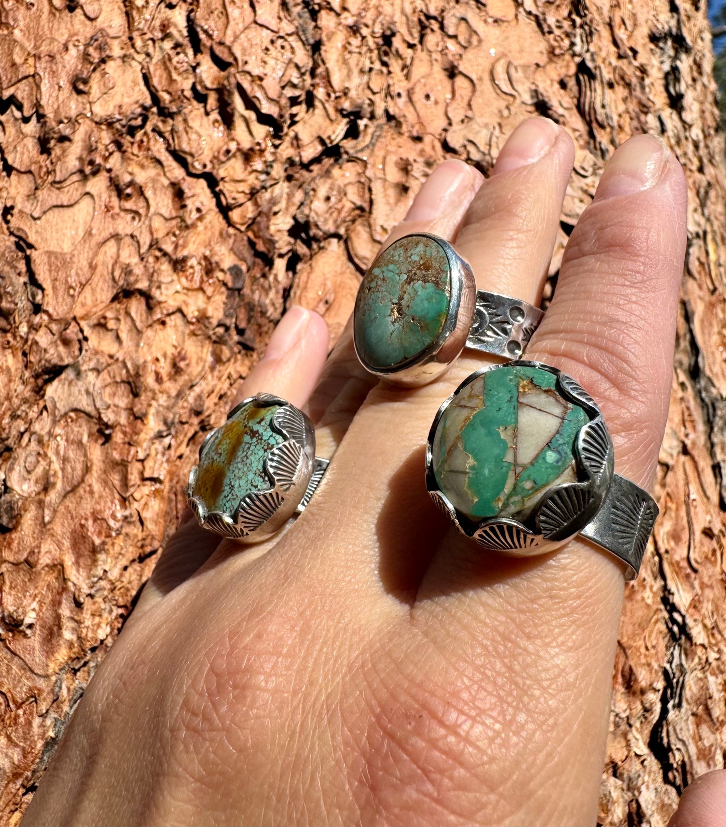 Pilot Mountain Turquoise Ring