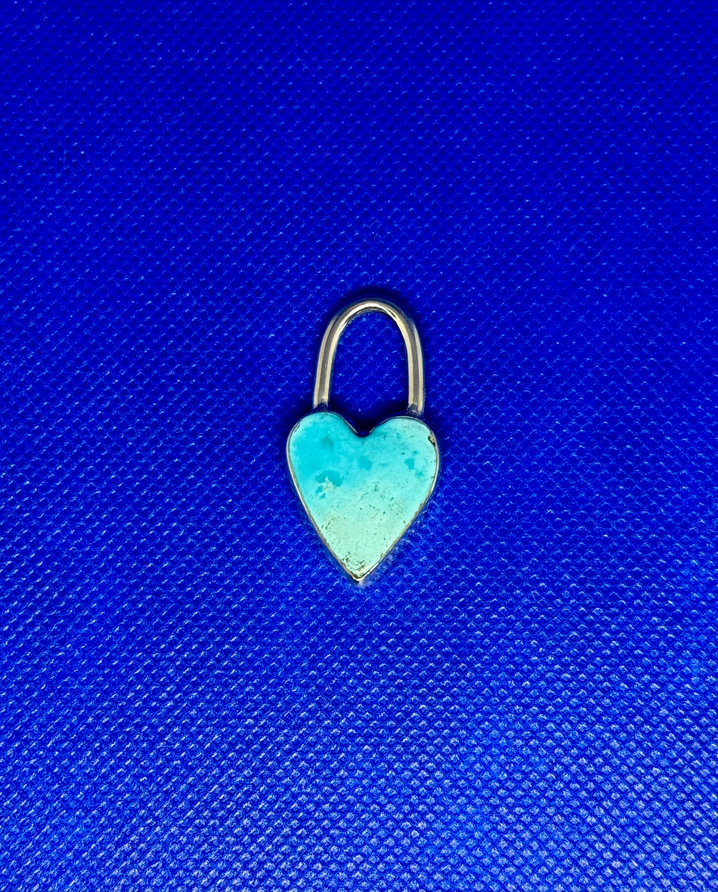 SS Kingman Heart Pendant