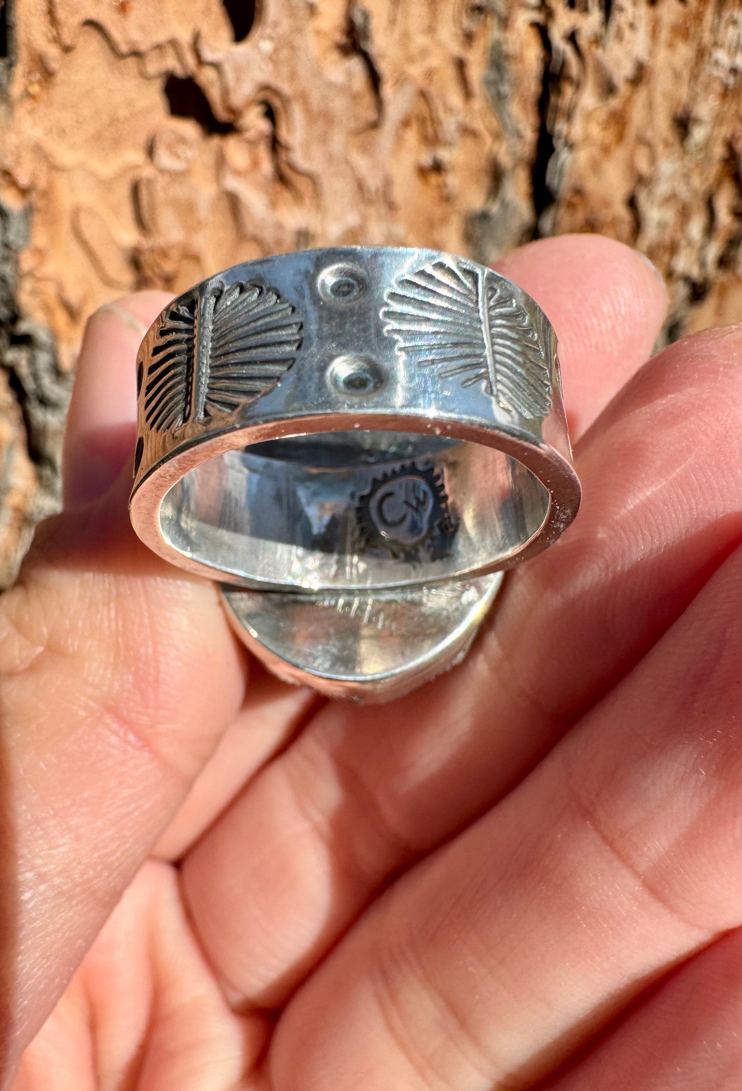 Pilot Mountain Turquoise Ring