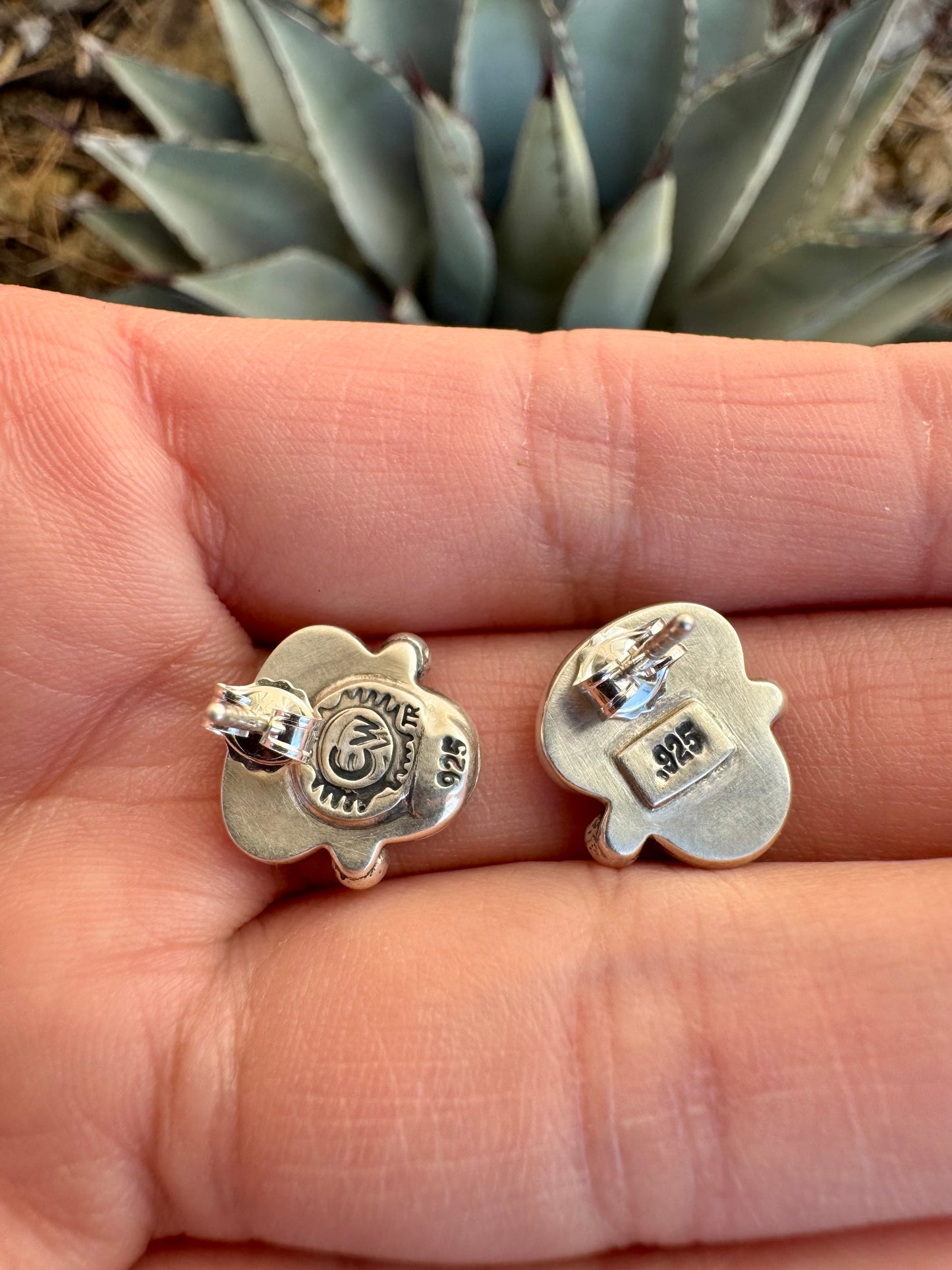 Small Palomino Stud Earrings