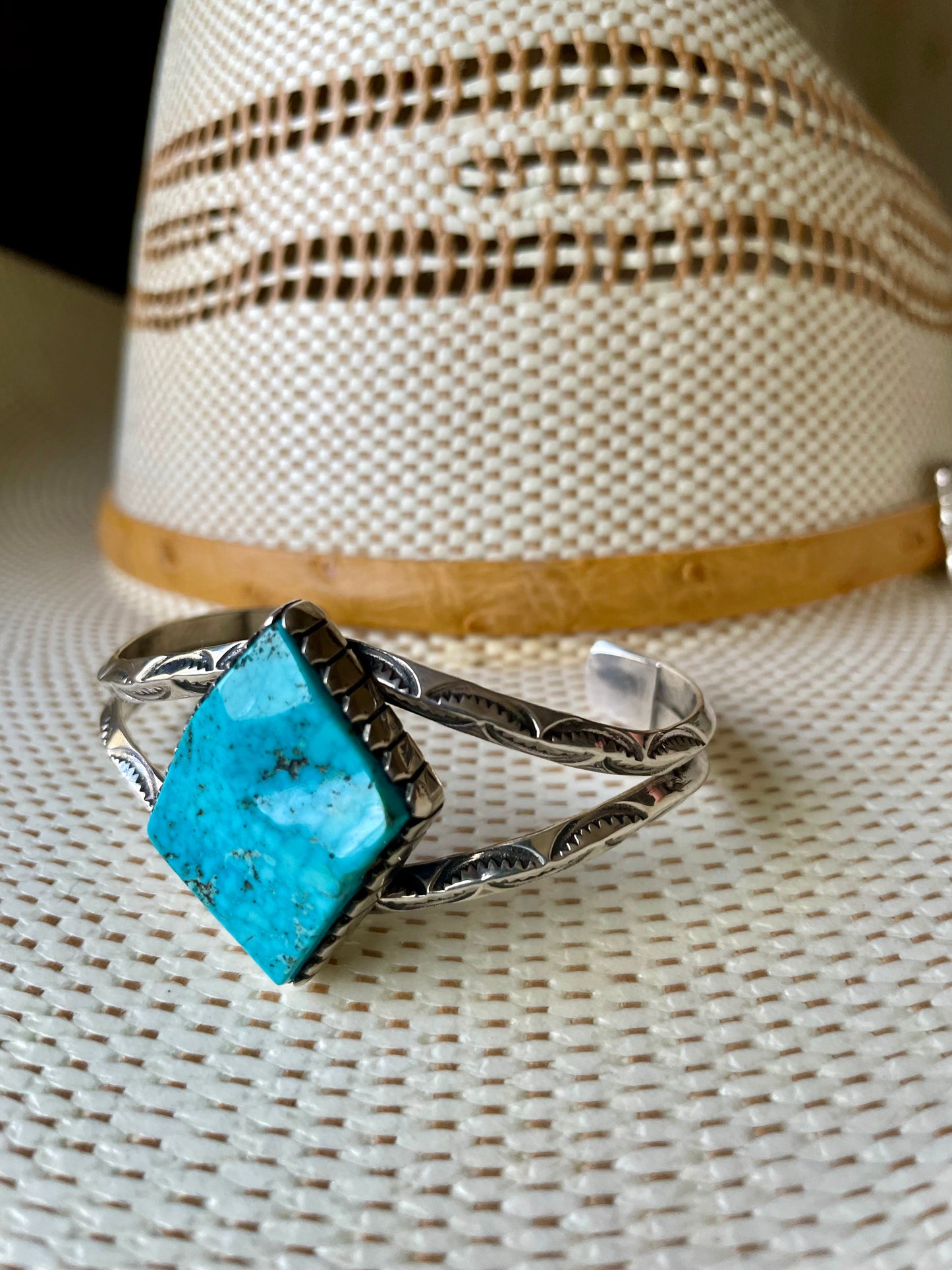 Vintage Turquoise Cuff