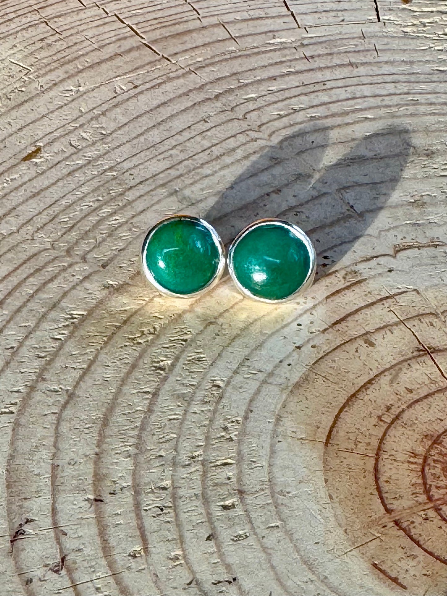 SS Mexican Turquoise Earrings