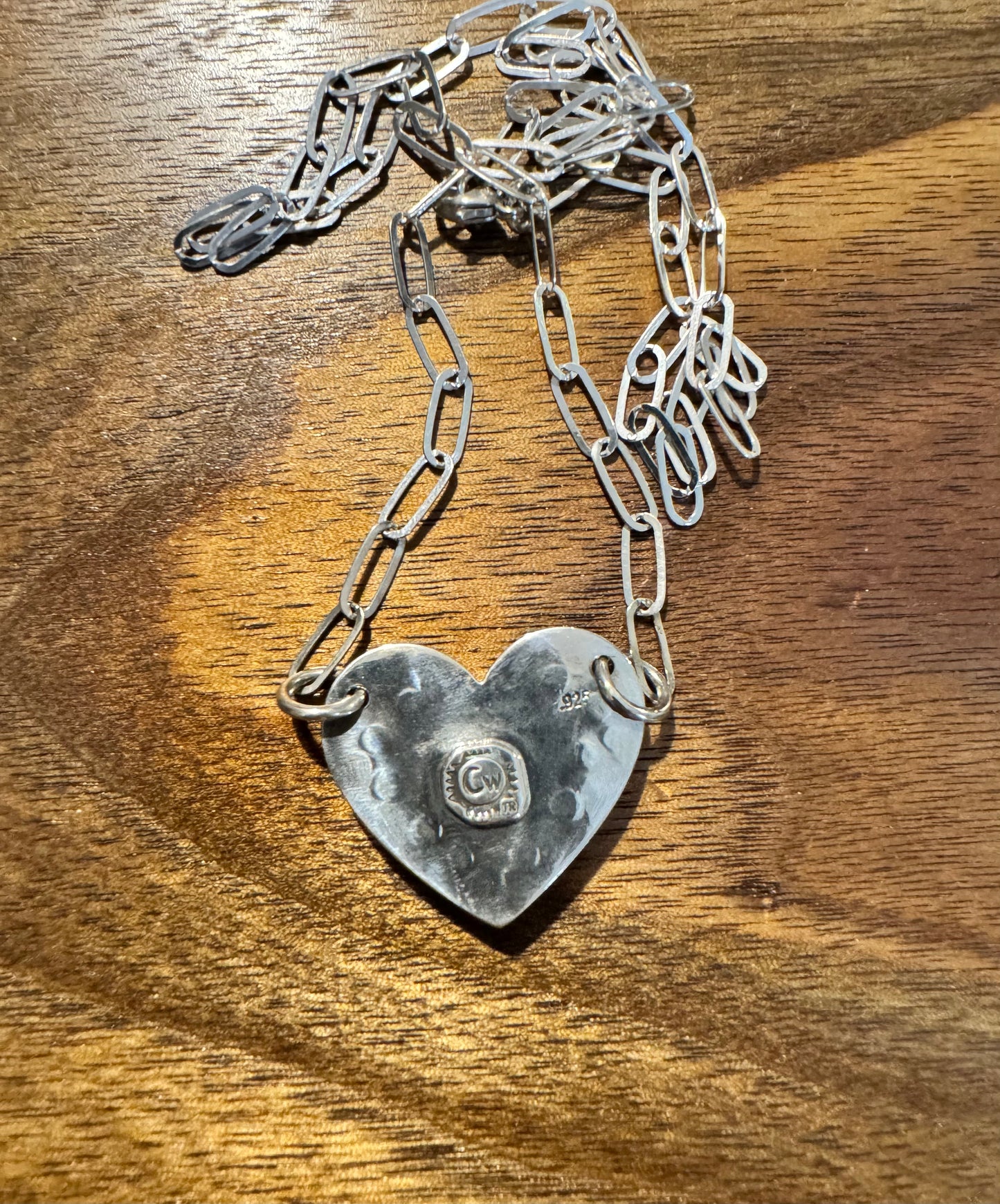 Fox Turquoise Heart Necklace