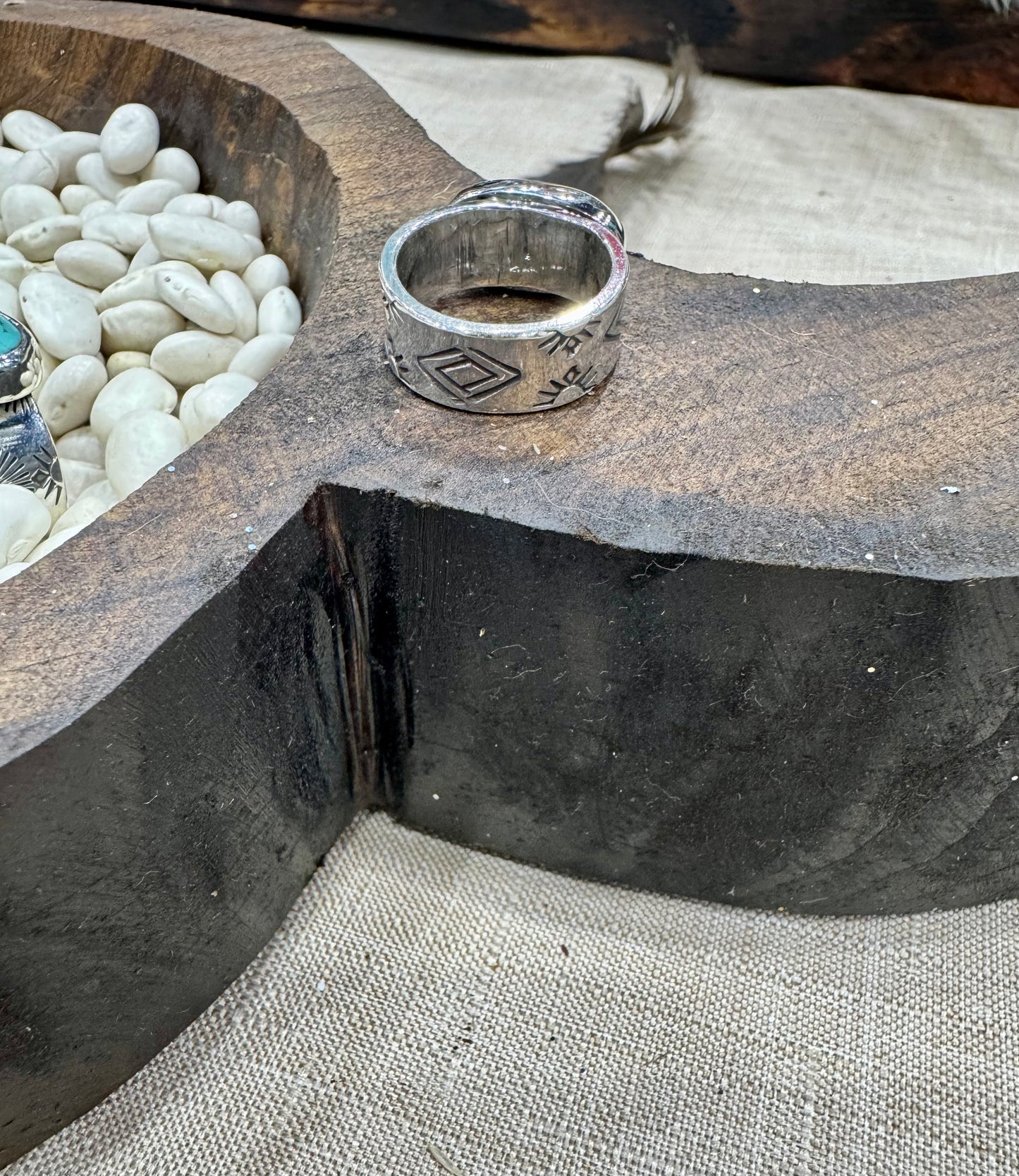 Pilot Mountain Turquoise ring