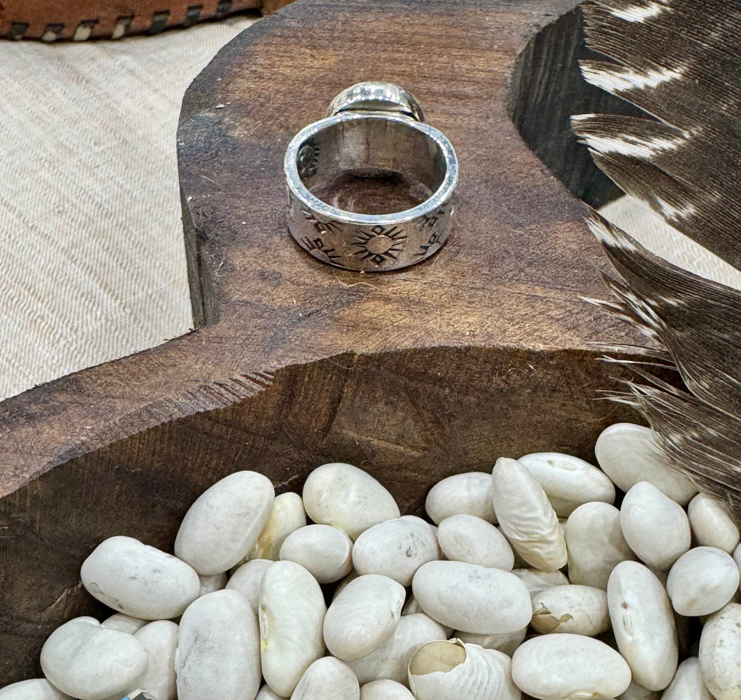 Pilot Mountain Turquoise Ring