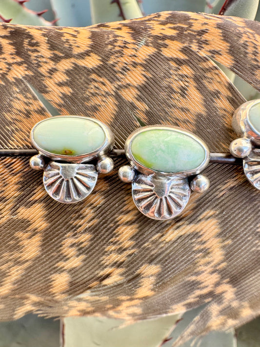 Small Palomino Stud Earrings