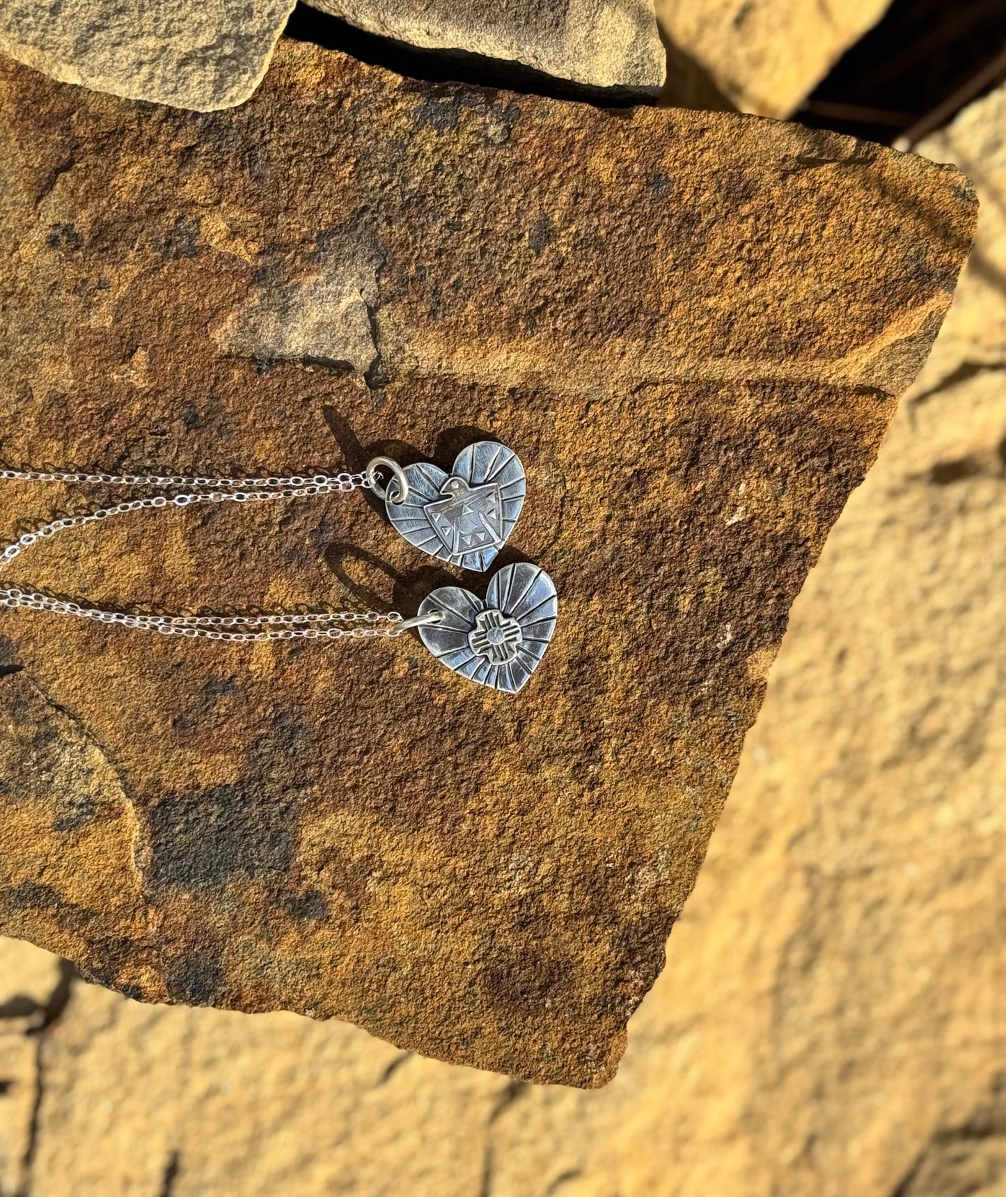 Heart Thunderbird Necklace