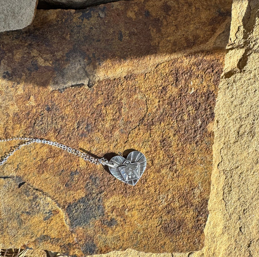 Heart Thunderbird Necklace